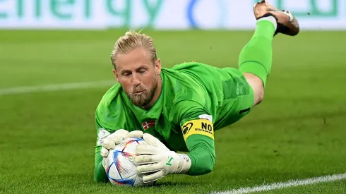 Kasper Schmeichel lançou duelo entre Dinamarca e Portugal. Foto: Getty Images.
