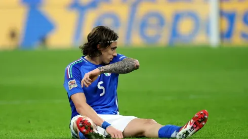 Riccardo Calafiori, internacional italiano. Foto: Getty Images