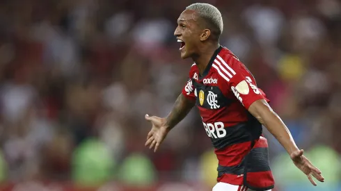 Wesley, do Flamengo, na mira do Barcelona. Foto: Wagner Meier/Getty Images.