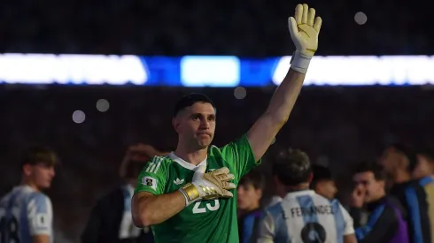 Emiliano Martínez, guarda-redes da Argentina. Foto: Getty Images