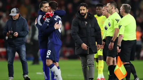 Ruben Amorim analisou derrota do Manchester United. Foto: Getty Images.