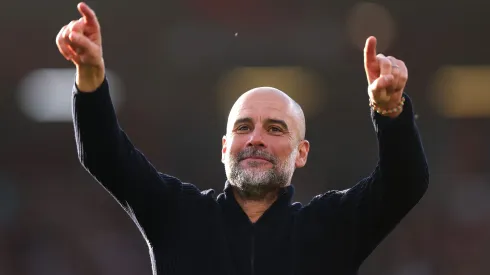 Pep Guardiola, treinador do Manchester City. Foto: Getty Images