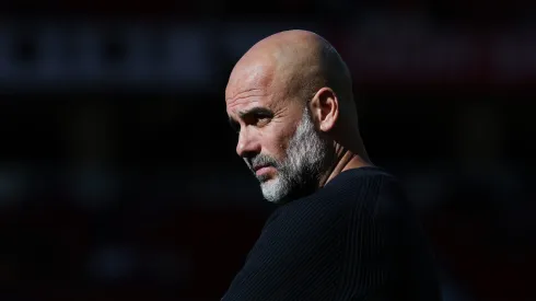 Pep Guardiola, treinador do Manchester City. Foto: Getty Images