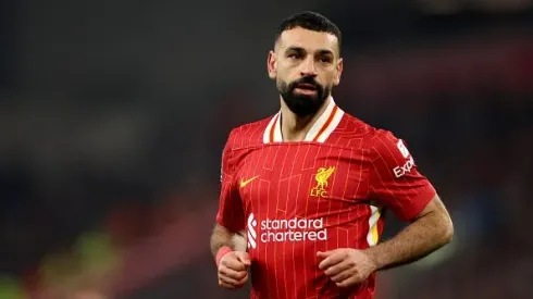 Mo Salah deverá permanecer no Liverpool. Foto: Getty Images