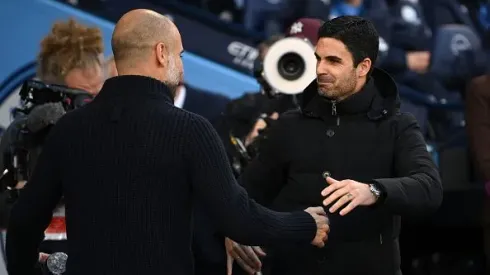 Arteta ligou para Guardiola antes de Real Madrid x Arsenal. Foto: Getty Images