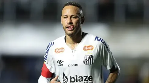 Neymar em ação pelo Santos. Foto: Getty Images