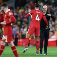 Arne Slot, treinador do Liverpool, elogia o capitão Virgil van Dijk: “Os jogadores respeitam-no muito…”