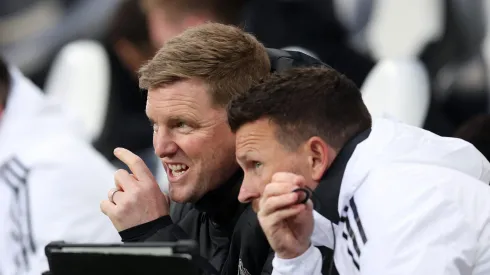 Eddie Howe, treinador do Newcastle. Foto: Getty Images