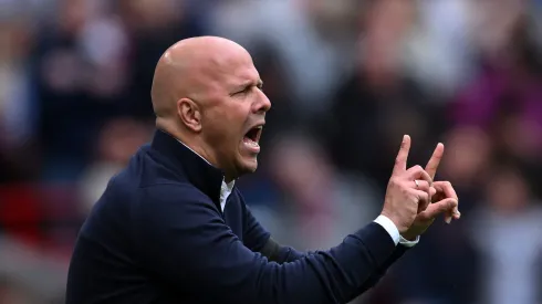 Arne Slot, treinador do Liverpool. Foto: Getty Images