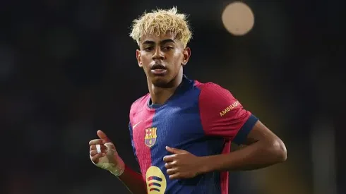 Lamine Yamal chamou a atenção pela atuação em Barcelona x Inter. Foto: Getty Images