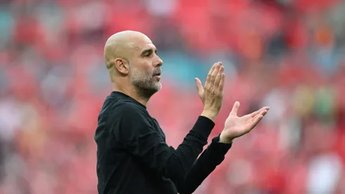 Pep Guardiola, treinador do Manchester City. Foto: Getty Images
