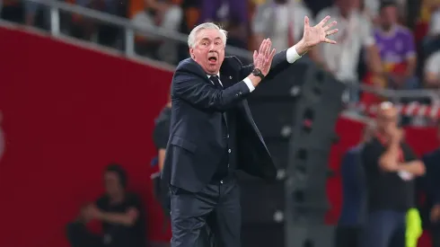 Carlo Ancelotti treinador do Real Madrid. Foto: Getty Images