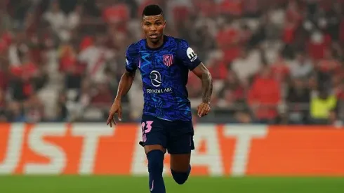 Reinildo Mandava em ação pelo Atlético Madrid na Champions League. Foto: Getty Images