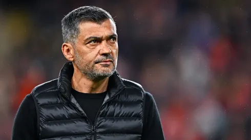 Sérgio Conceição não quis falar do futuro após ganhar ao Bolonha. Foto: Simone Arveda/Getty Images
