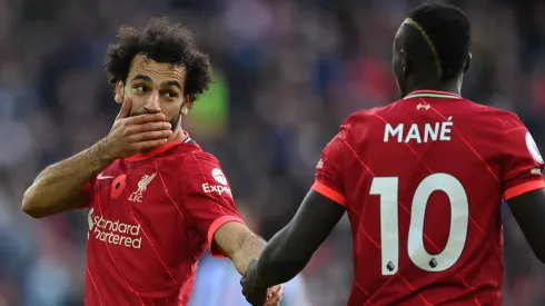 Mohamed Salah tinha segredos com Sadio Mané e agora contou-os. Foto: Shaun Botterill/Getty Images