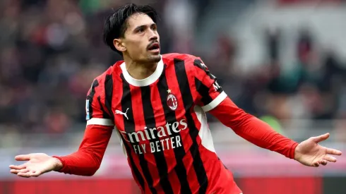 Tijjani Reijnders, um dos destaques do Milan. Foto: Getty Images