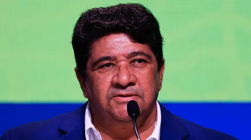 Ednaldo Rodrigues afastado da CBF por supeita de fraude. Foto: Buda Mendes/Getty Images