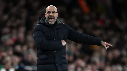 Peter Bosz, treinador do PSV. Foto: Getty Images