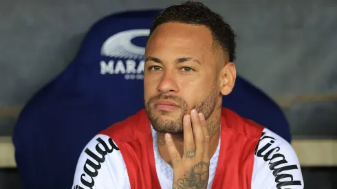 Neymar regressou ao Santos em 2025. Foto: Getty Images