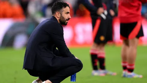 Ruben Amorim, treinador do Manchester United. Foto: Getty Images