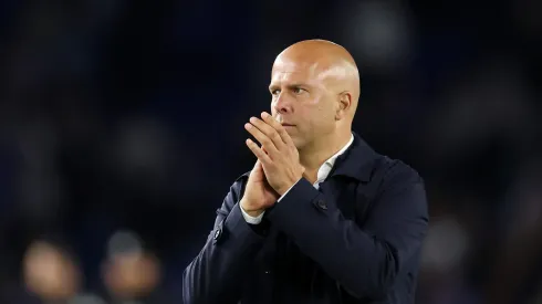 Arne Slot, treinador do Liverpool. Foto: Getty Images