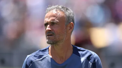 Luis Enrique, treinador do PSG. Foto: Getty Images