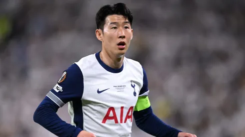 Son Heung-min, capitão do Tottenham, está na mira de três emblemas sauditas, entre os quais o Al-Nassr, de CR7.