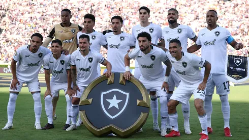O 11 inicial do Botafogo para o jogo contra o PSG. Foto: Getty