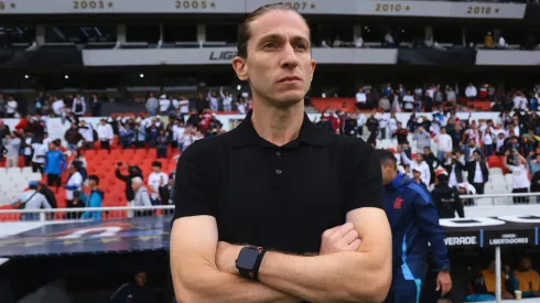 Filipe Luís, treinador do Flamengo. Foto: Getty