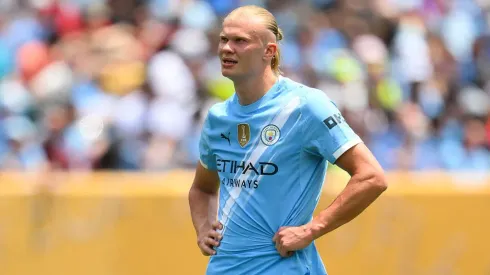 Erling Haaland deixou o seu golo em Juventus x City. Foto: Getty Images