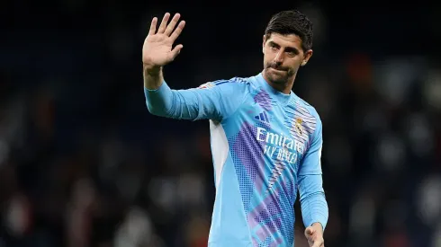 Thibaut Courtois conversou com a imprensa após Real Madrid x Juventus. Foto: Getty Images