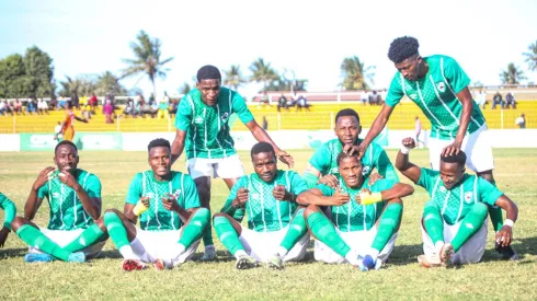 Ferroviário de Maputo homenageia Diogo Jota no Moçambola. Foto: Ferroviário de Maputo