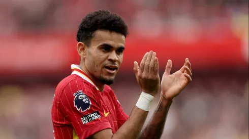 Luis Díaz, do Liverpool, muito perto do Bayern. Foto: Carl Recine/Getty Images