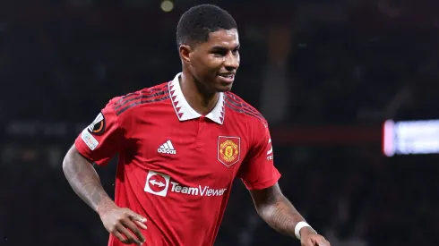 Rashford, do Manchester United, é alvo do Barcelona. Foto: Naomi Baker/Getty Images.