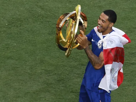 Levi Colwill reage à conquista da competição, após Chelsea x PSG