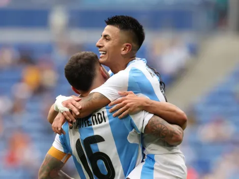 Atlético de Madrid garante médio internacional argentino Thiago Almada