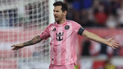 Lionel Messi na vitória do Inter Miami. Foto: Getty Images