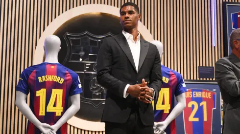 Marcus Rashford é o mais recente reforço do Barcelona. Foto: Getty