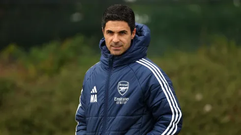 Mikel Arteta, treinador do Arsenal. Foto: Getty