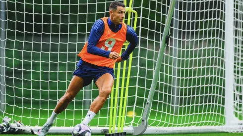 Cristiano Ronaldo no estágio do Al Nassr. Foto: Al Nassr FC