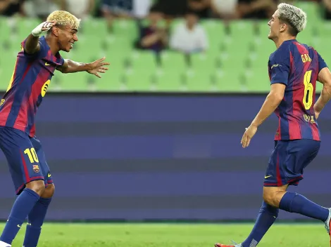 Lamine Yamal e Gavi brilham na goleada do Barcelona ao Daegu