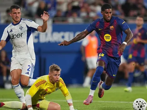 Marcus Rashford perde golo inacreditável em Barcelona x Como