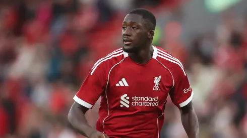 brahima Konate tem apenas mais um ano de contrato com o Liverpool. Foto: Carl Recine/Getty Images