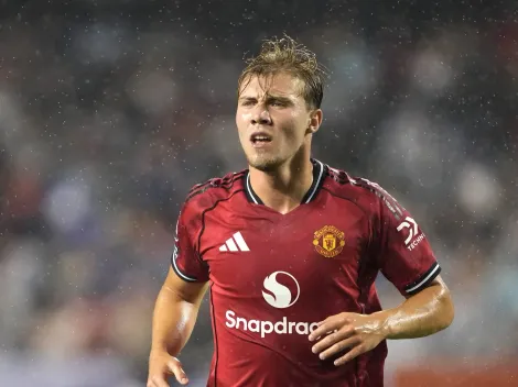 Fulham quer Rasmus Hojlund, do Manchester United, associado ao Milan