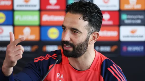 Ruben Amorim, treinador do Manchester United. Foto: Getty