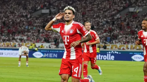 Reforço Luis Díaz fez um dos golos do Bayern. Foto: Daniela Porcelli/Getty Images