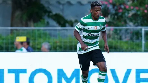 Geny Catamo em ação pelo Sporting. Foto: Getty Images