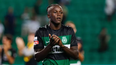 Geovany Quenda, de 17 anos, foi convocado para a Seleção Portuguesa. Foto: Imago