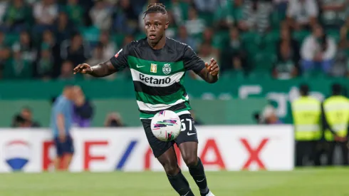Geovany Quenda pode renovar com o Sporting. Foto: Imago