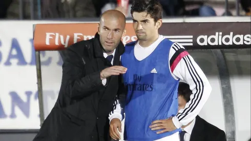 Zinedine e Enzo Zidane. Foto: Imago